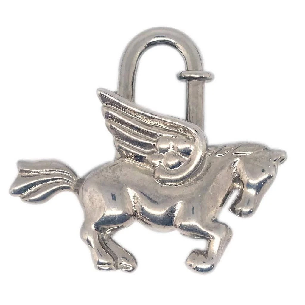 Hermes Pegasus Cadena Lock Charm Metal _Plated Charms And Keychains Accessory (Pre-Owned)