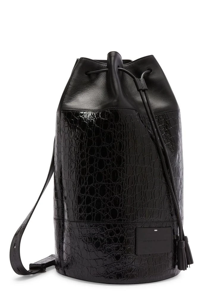 Giuseppe Zanotti Giuseppe Zanotti Round One-Shoulder Embossed Backpack 2