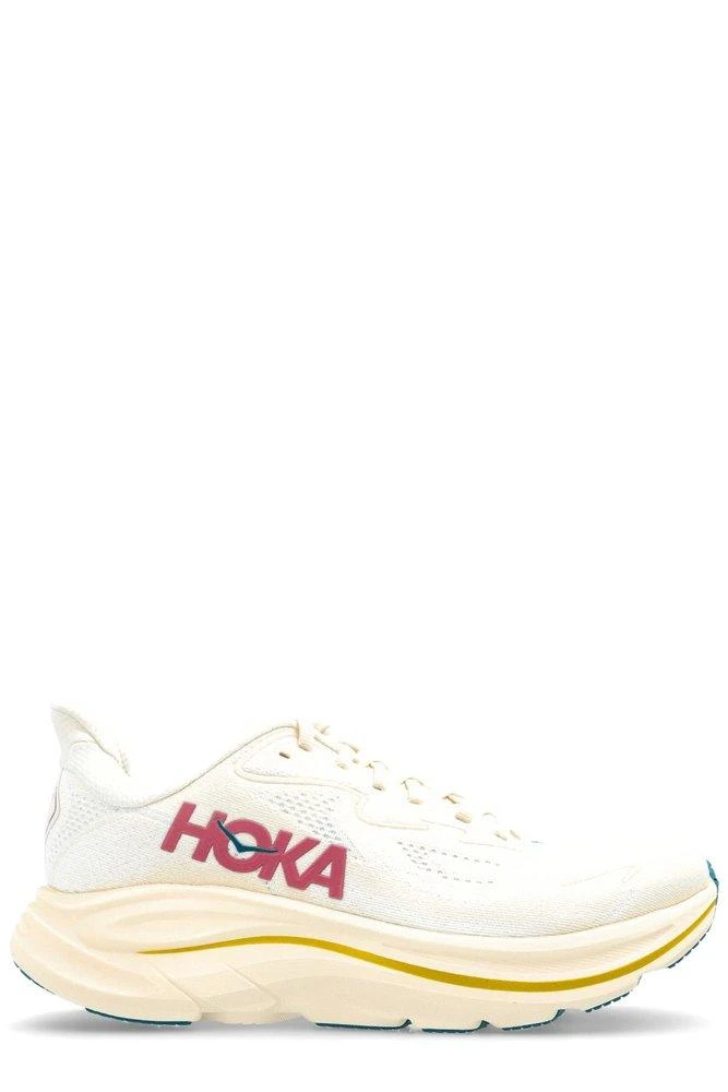 Hoka One One Hoka One One Clifton 10 Lace-Up Sneakers