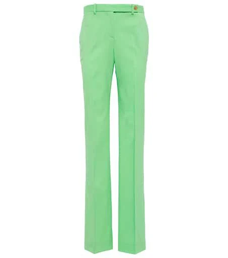 Versace Medusa wool straight pants 1