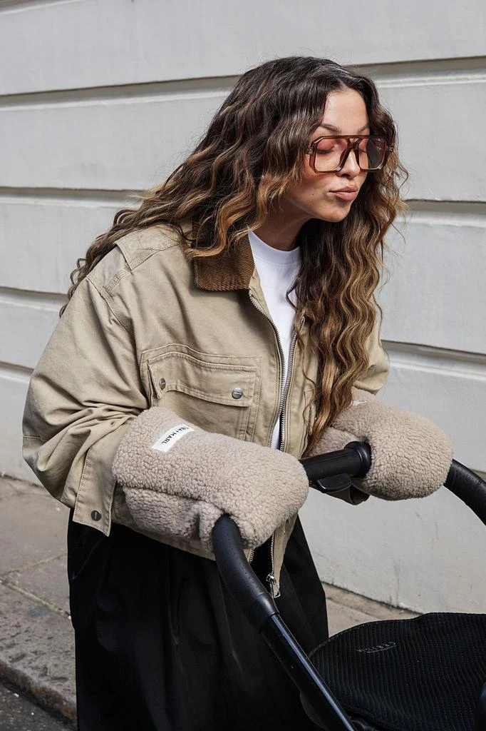 Tiba + Marl Universal Buggy Handmitts Borg Fleece 2