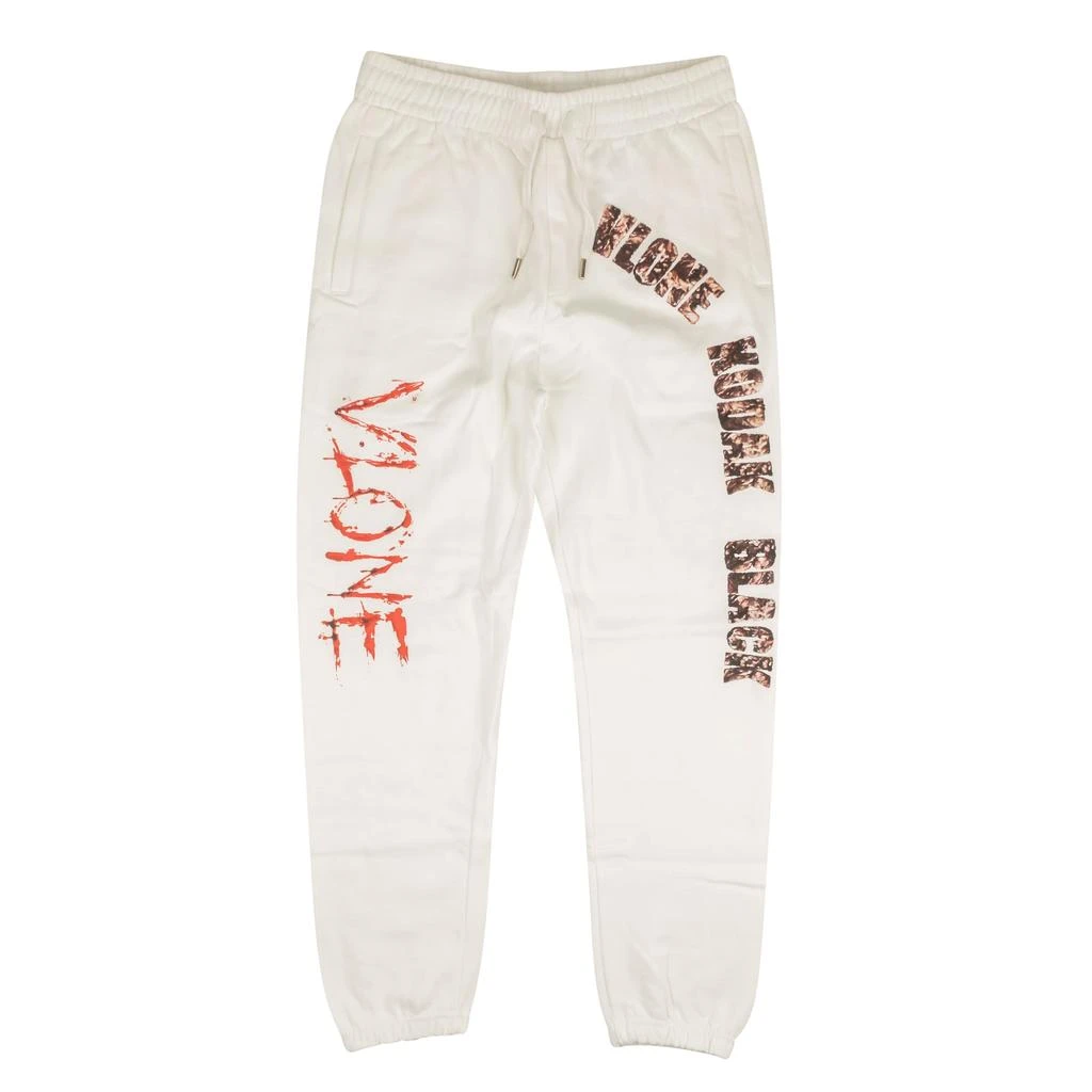 Vlone Vlone X Kodak Black Zombie Sweatpants - White 1