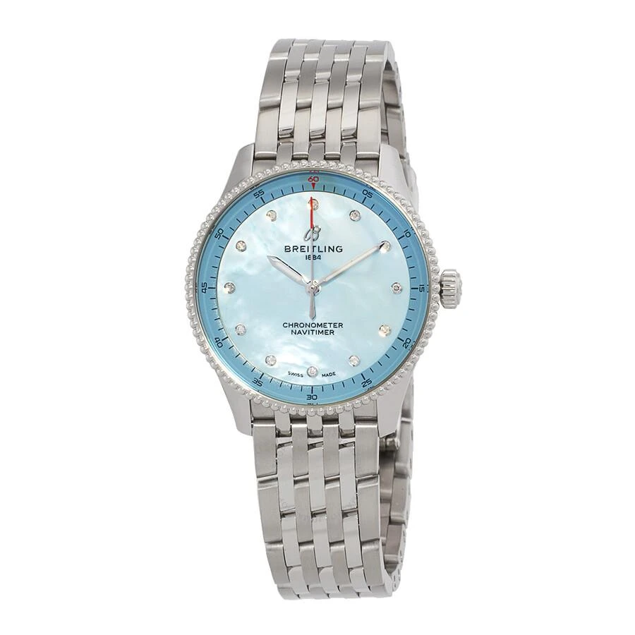 BREITLING Navitimer Quartz Chronometer Diamond Ladies Watch A77320171C1A1 1