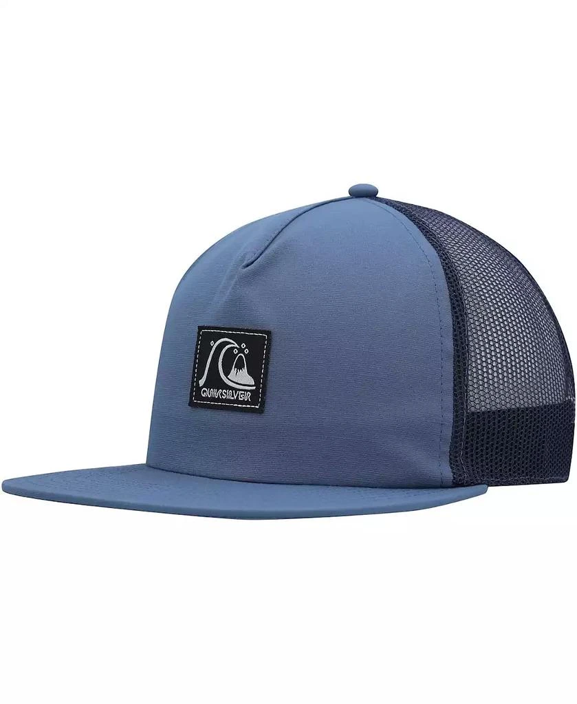 Quiksilver Men's Blue Checked Out Snapback Hat 1