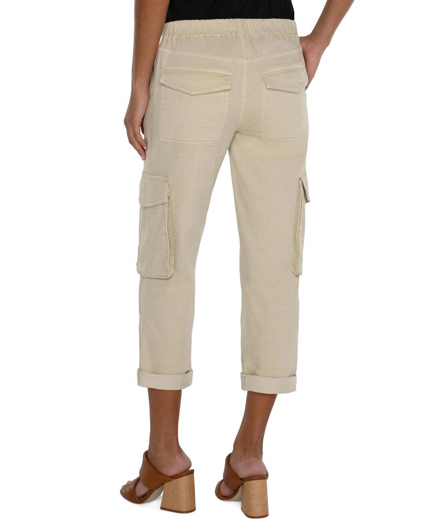 Liverpool Los Angeles Rascal Mid Rise with Cargo Pocket Details Lofty Soft Denim