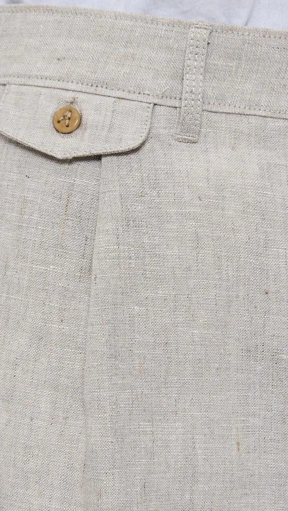 Alex Mill Standard Pleated Pants In Flax Linen 5