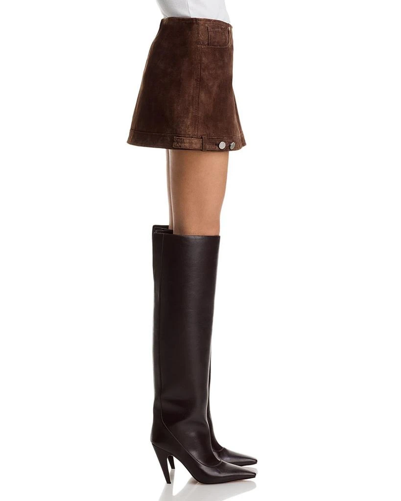 Blank NYC Suede Mini Skirt 4