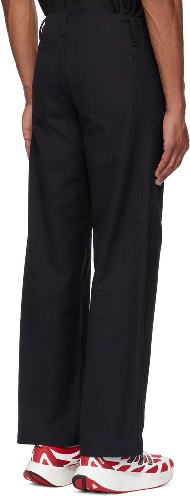 Adidas Black Premium Essentials Twill Cargo Pants 3