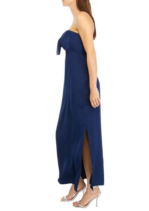 Lilly Pulitzer Pulitzer Womens Carlynn Satin Maxi Bow Dress 3