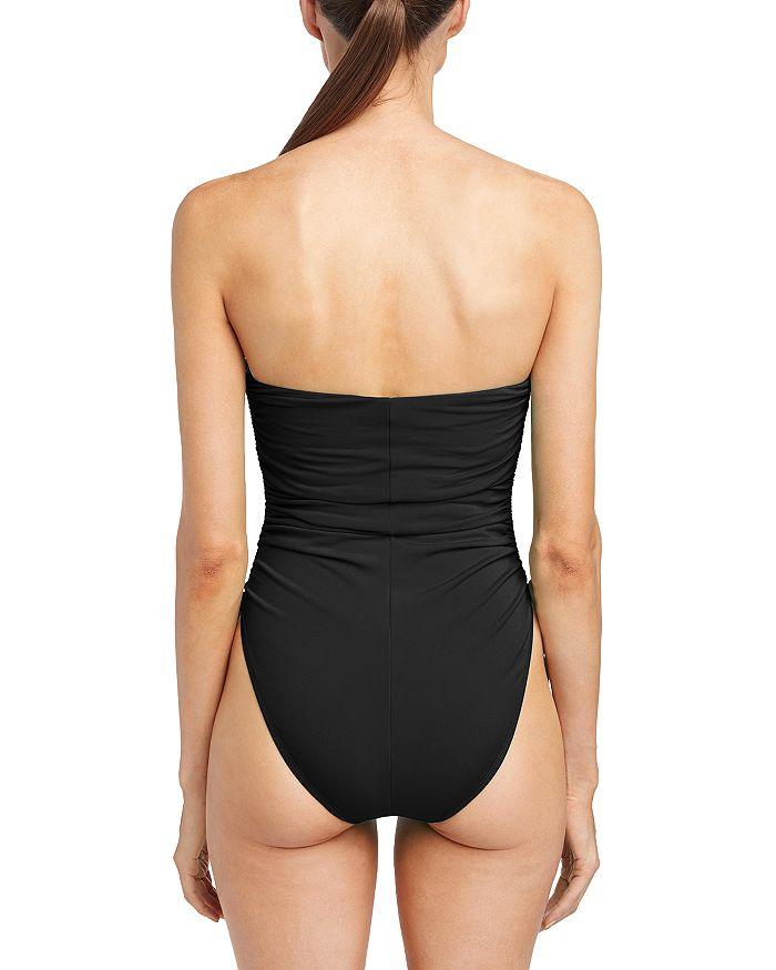 Robin Piccone Aubrey Strapless One Piece Swimsuit