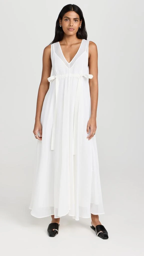 Proenza Schouler Lorna Dress In Viscose Mesh 6