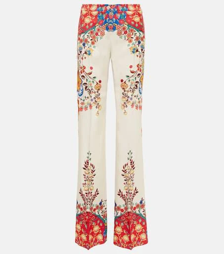 ETRO High-rise printed pants 1