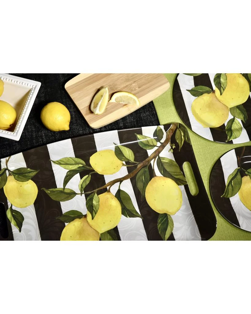 Bamboo Table Lemon Tray 2