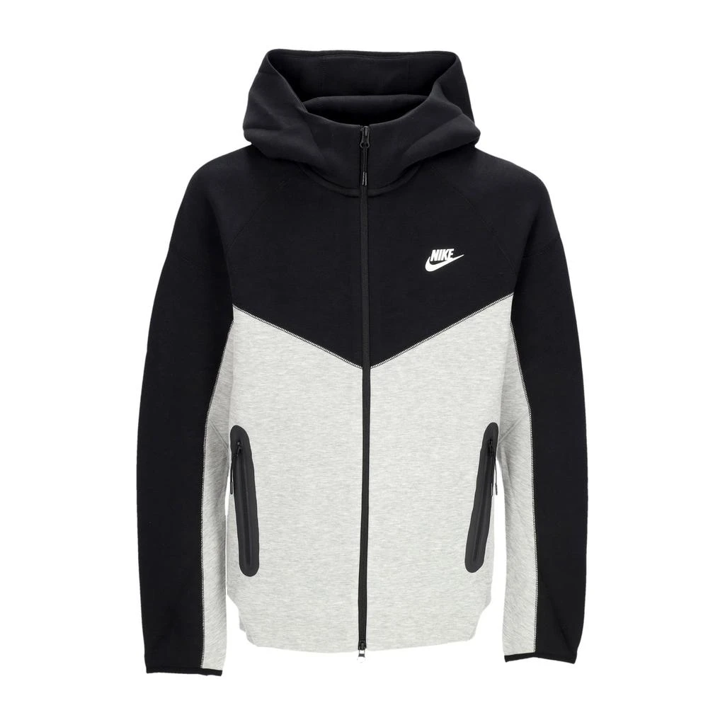 NIKE Men's Lightweight Hooded Zip Sweatshirt Tech Fleece Full-zip