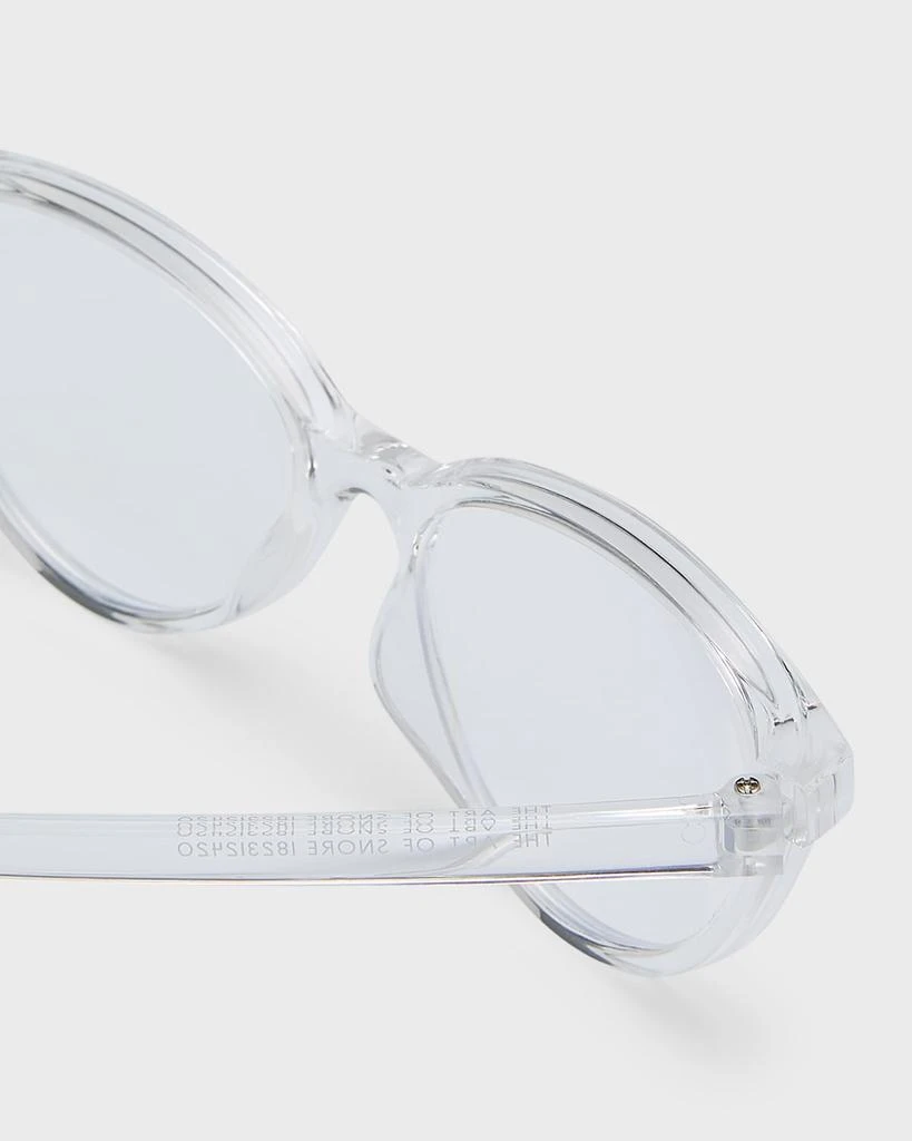 The Book Club The Art of Snore Plastic Cat-Eye Reading Glasses 4