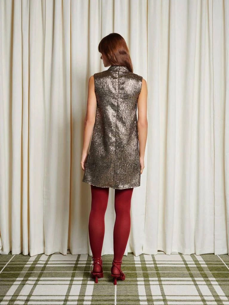 Ghospell Ghospell - Lundy Metallic Mini Dress 3