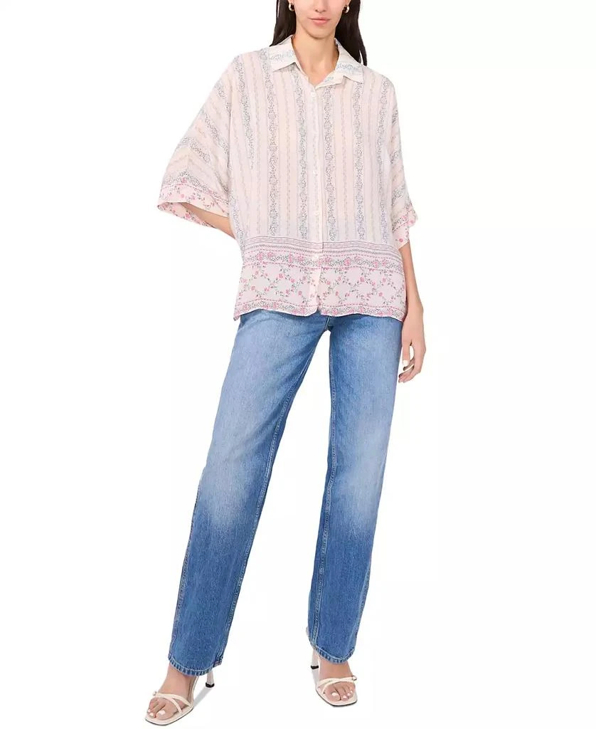Parker Women's The River Button-Front Dolman-Sleeve Top 1