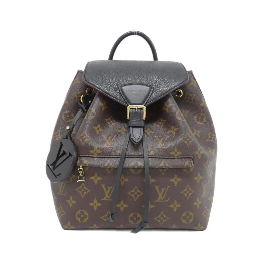 Louis Vuitton Coated Canvas Leather Backpack (Pre-Owned)