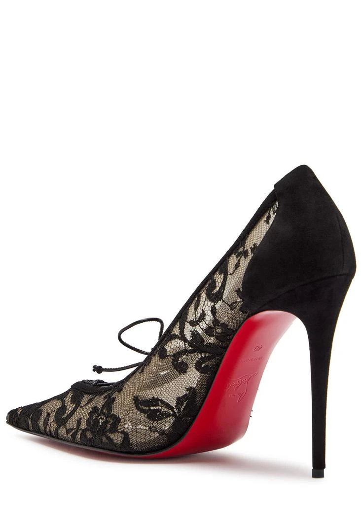 Christian Louboutin KM Lace 100 suede pumps 2