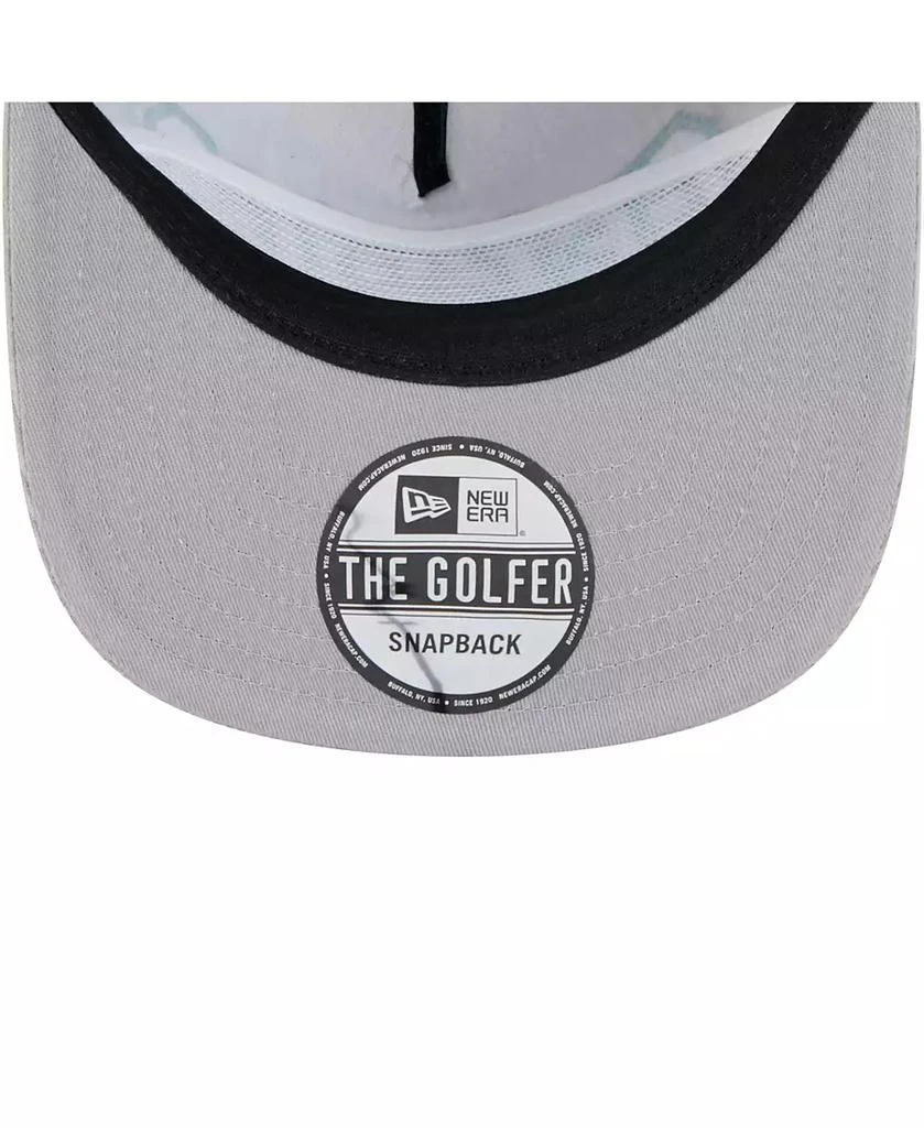 New Era Men's Gray Boston Celtics Throwback Corduroy Golfer Snapback Hat 2