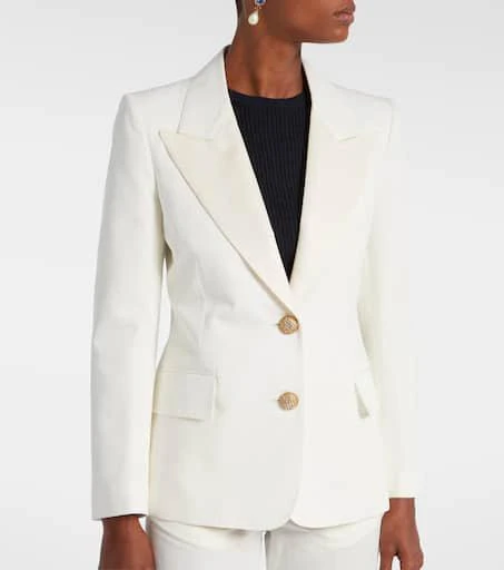Valentino Cotton and linen blazer 7