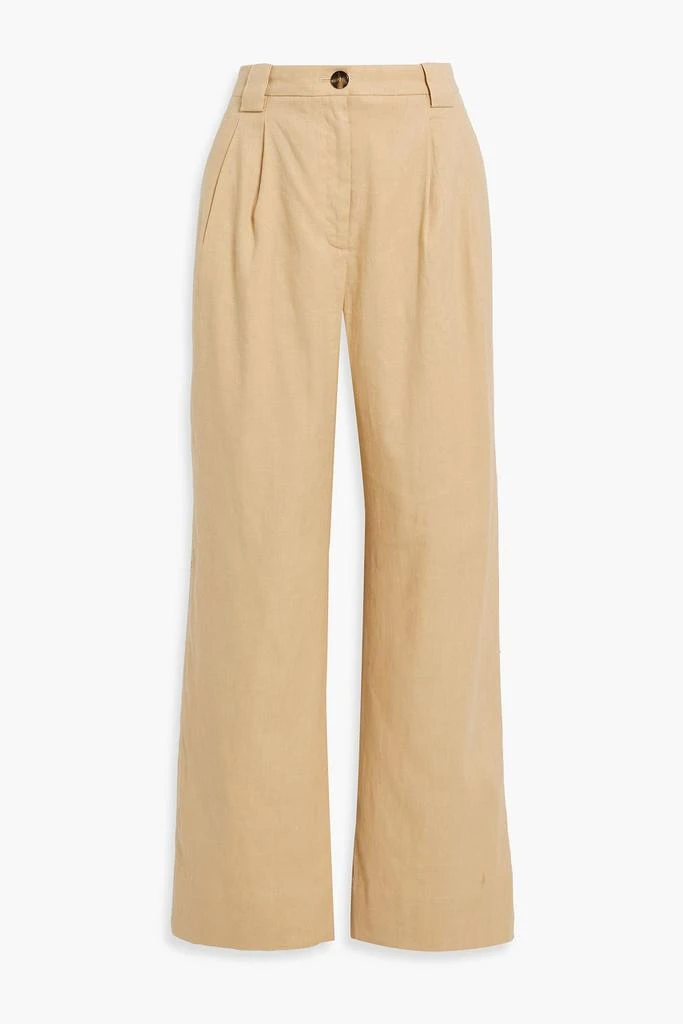 A.L.C. Tommy linen-blend wide-leg pants 1
