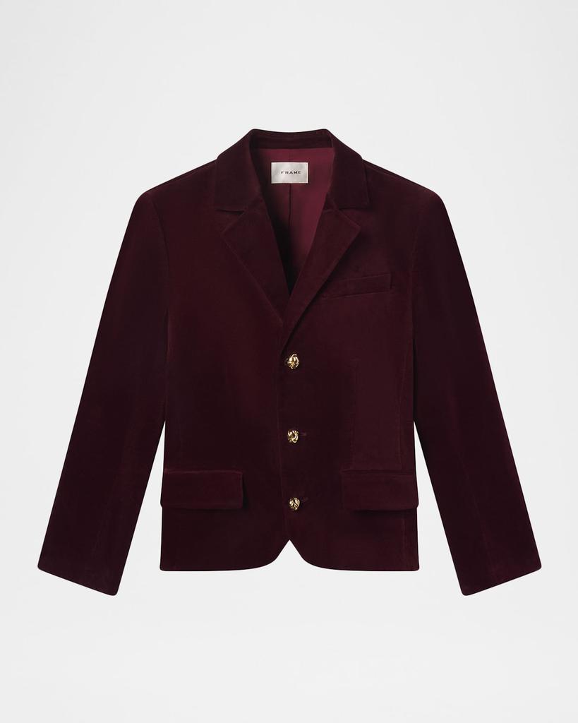 FRAME The Velvet Smart Blazer
