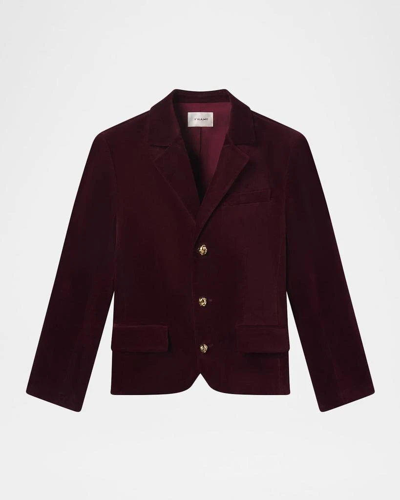 FRAME The Velvet Smart Blazer 1