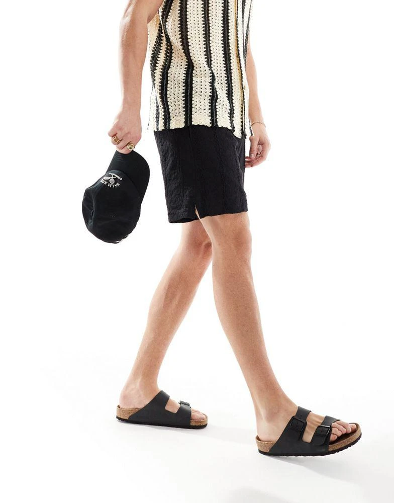 River Island River Island crochet shorts in navy 4
