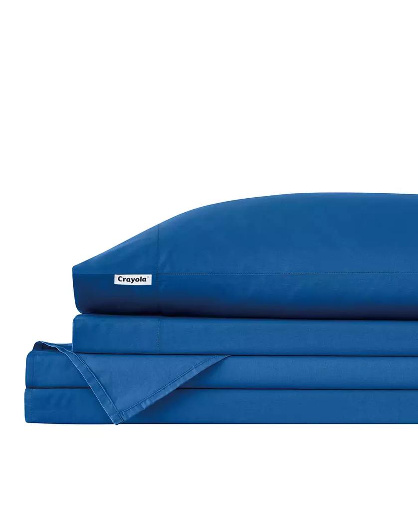 Crayola 100% Cotton Percale 3-Pc. Sheet Set