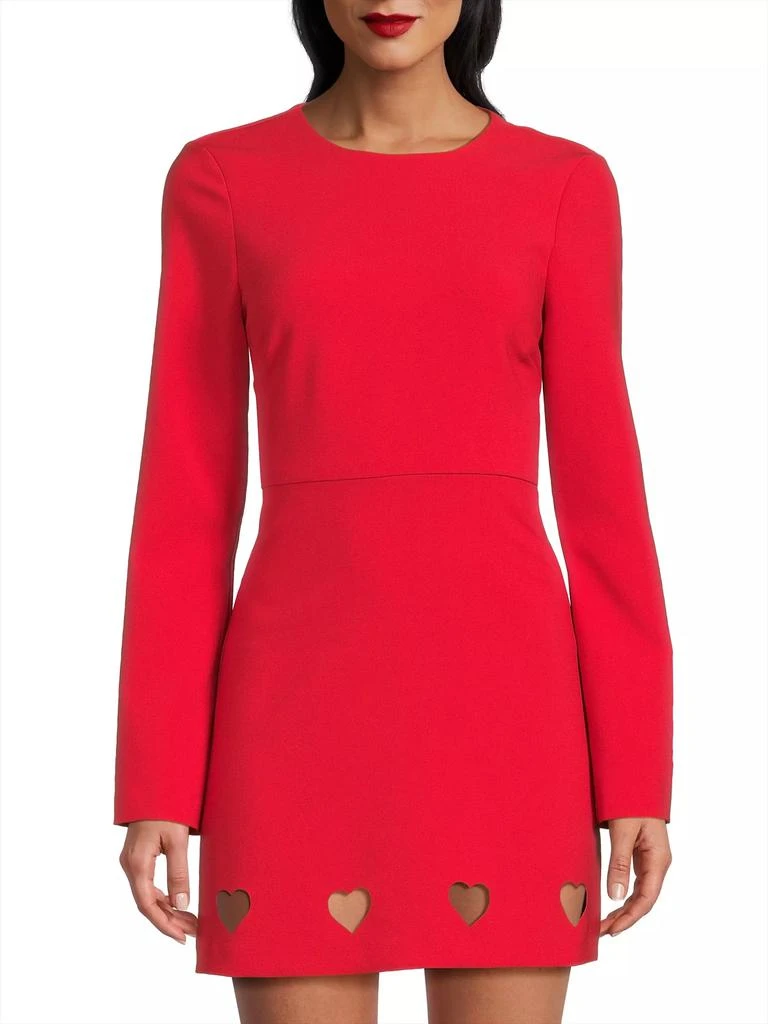 Likely Leva Heart Cut-Out Minidress 3