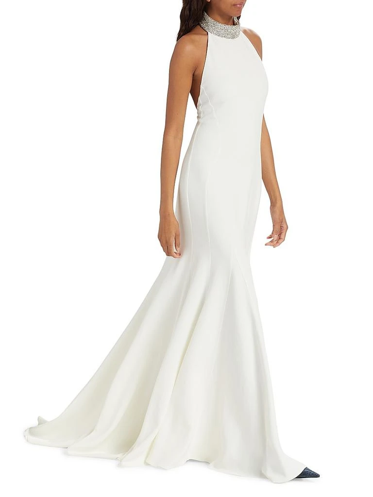 Wedding Gown Stella Mccartney Halter Neck Dress Stella McCartney, Megan  Markle Stretch-crepe Halterneck Gown