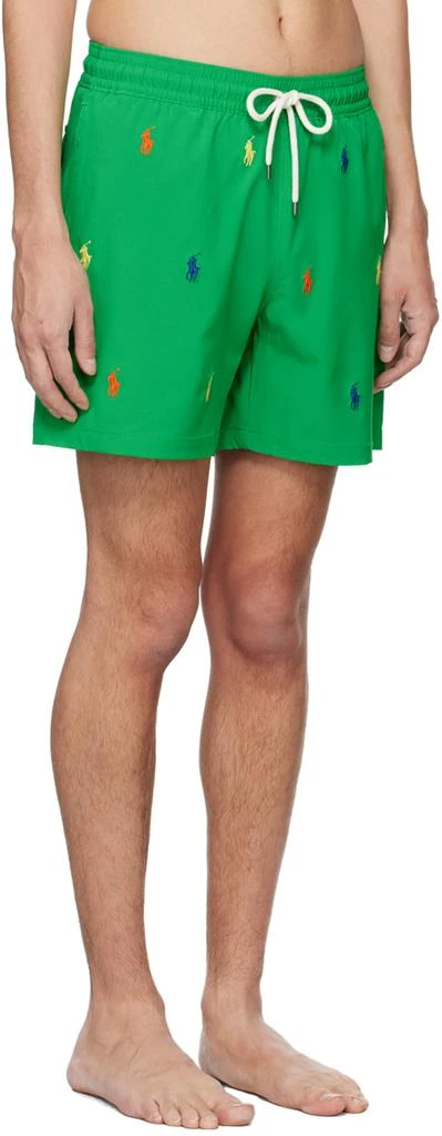 Polo Ralph Lauren Green Traveler Swim Shorts 2