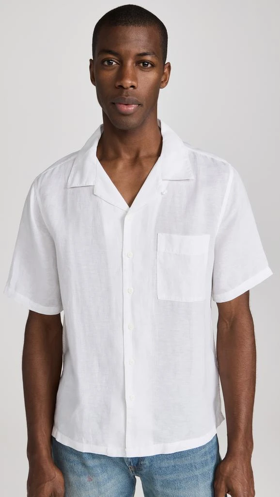 Onia Air Linen Convertible Camp Shirt 1