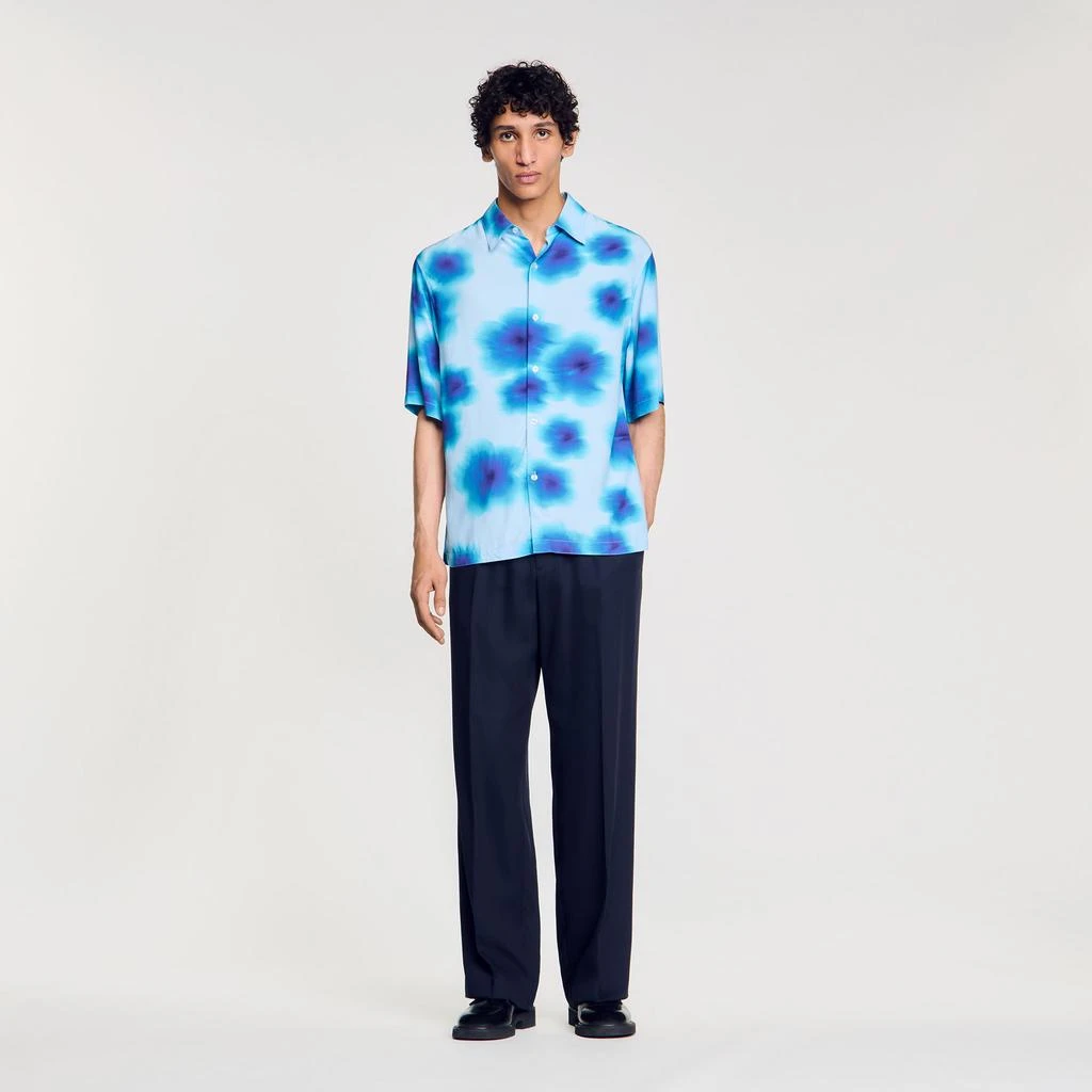 Sandro Floral motif shirt 1