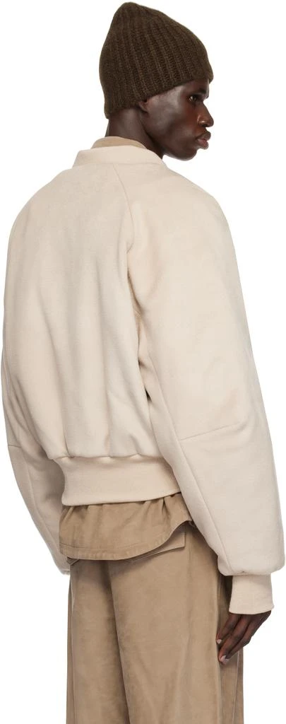 Entire Studios Off-White Raglan Bomber Jacket 3