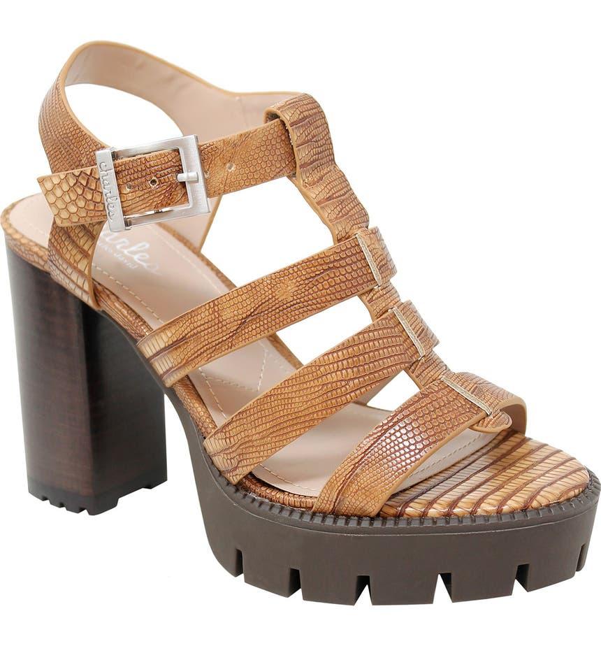 Charles by Charles David Verbal Platform Sandal