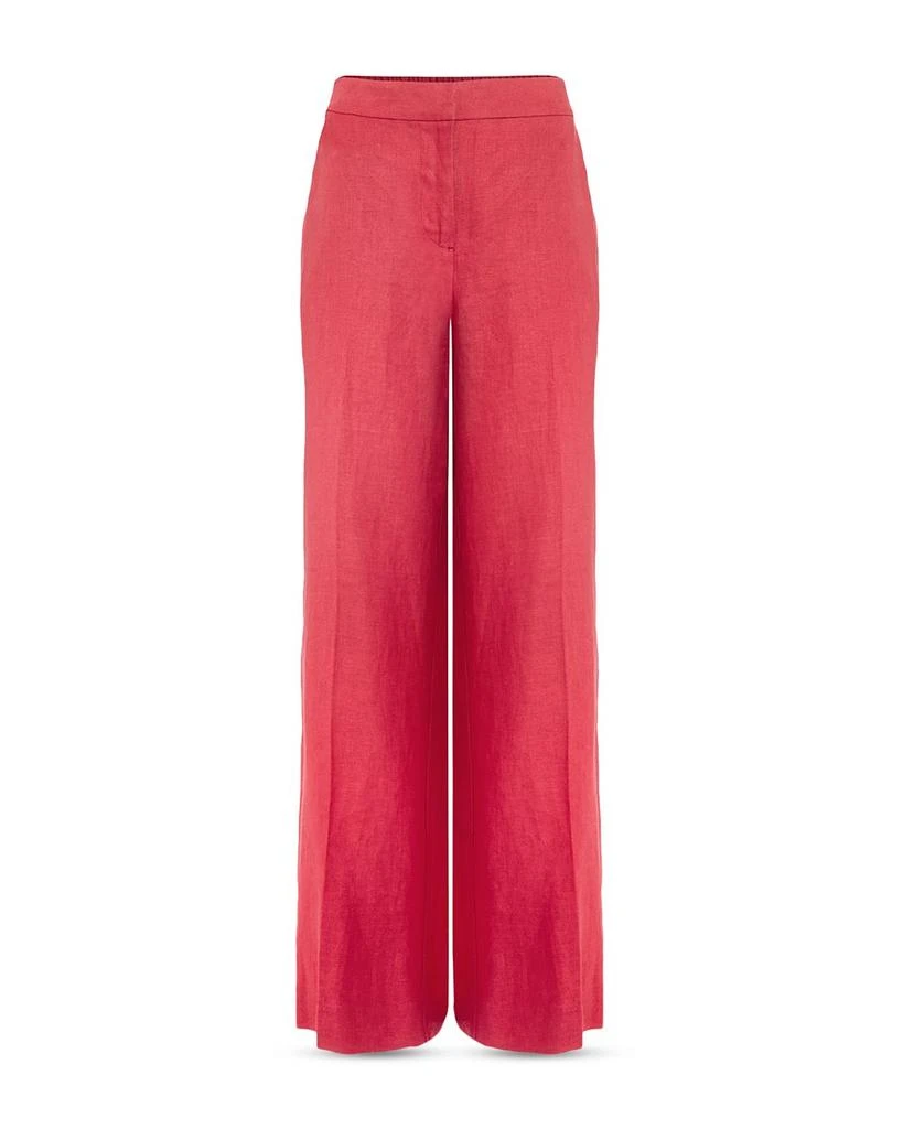 HOBBS LONDON HOBSS LONDON Mirabel Linen Wide Leg Pants 7