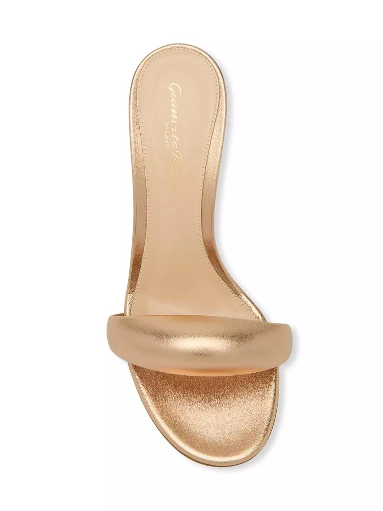 Gianvito Rossi Bijoux 85MM Leather Mules 5