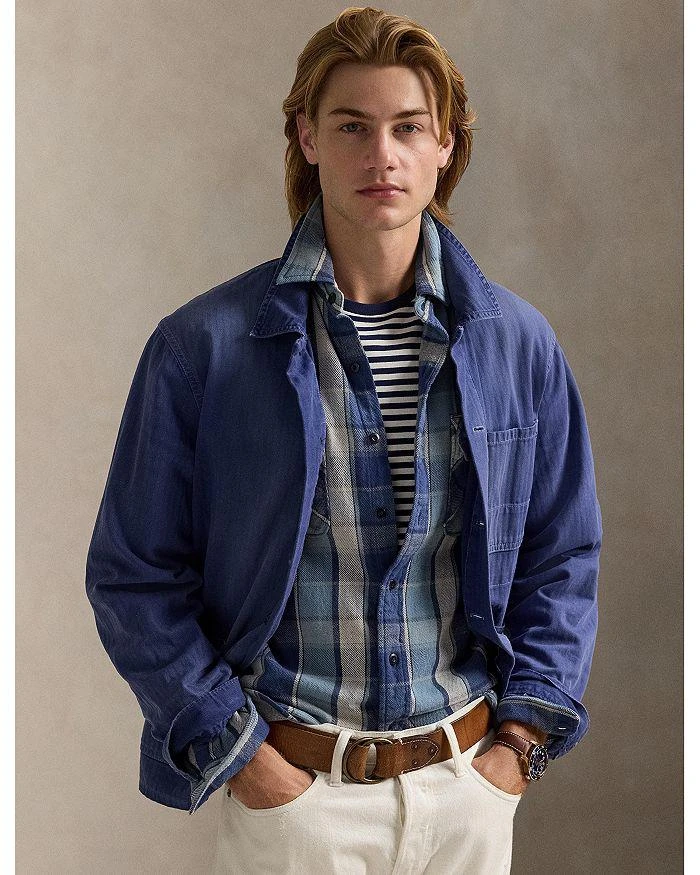 Ralph Lauren Classic Fit Plaid Flannel Workshirt 4