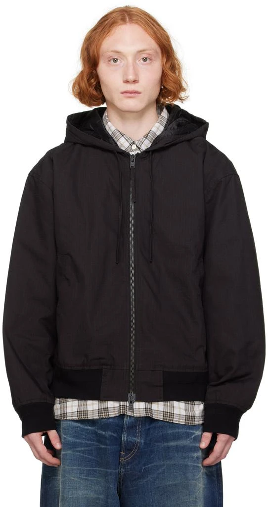 Acne Studios Black Drawstring Jacket 1