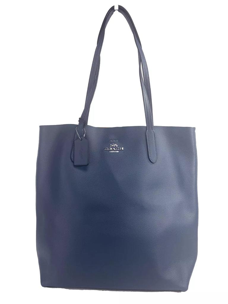 COACH COACH Leather blue Thea Tote Shoulder Purse Women's Bag