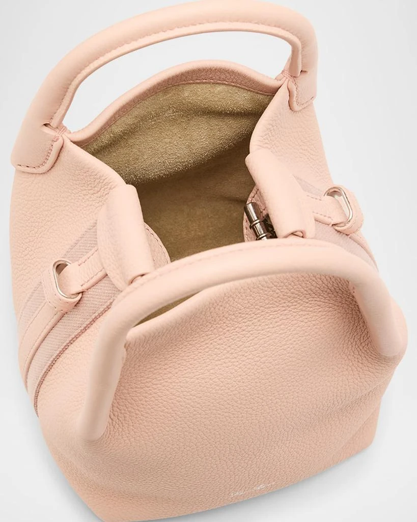 Loro Piana Bale Micro Grain Leather Crossbody Bag 4