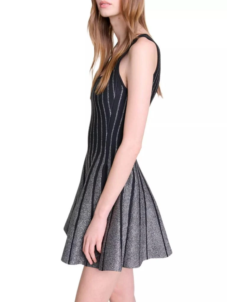 Maje Jacquard Knit Short Dress - Dresses & Skirts - Free Shipping -  BeyondStyle