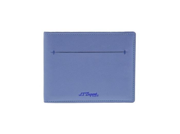 S.T. Dupont Porte-billets Line D Slim Bleu Marine