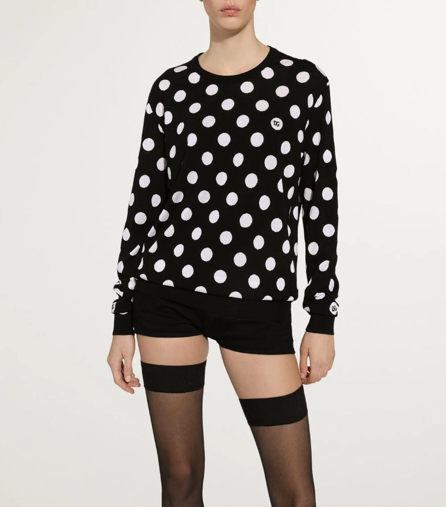 Dolce & Gabbana Polka-Dot Cardigan 4