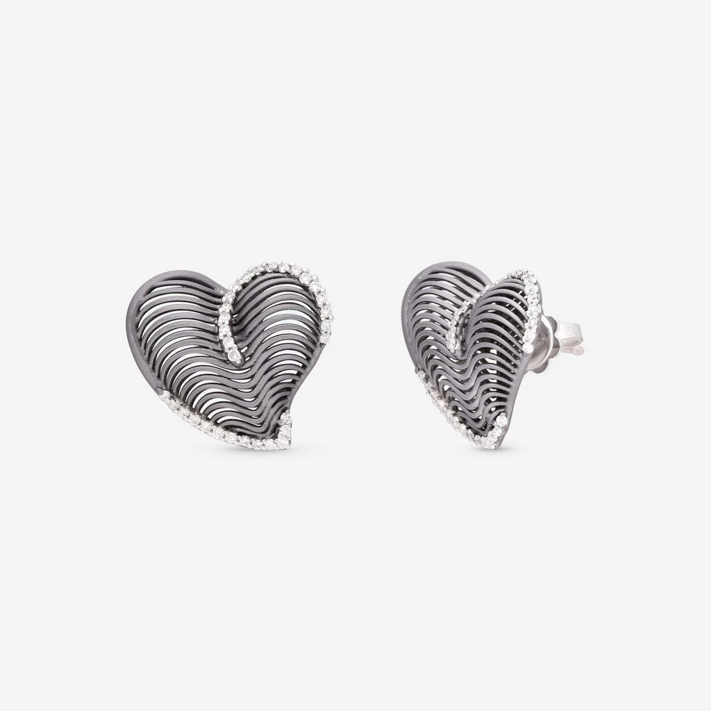 Giloro Giloro 18K White Gold Diamond Stud Earrings P3123-108 2