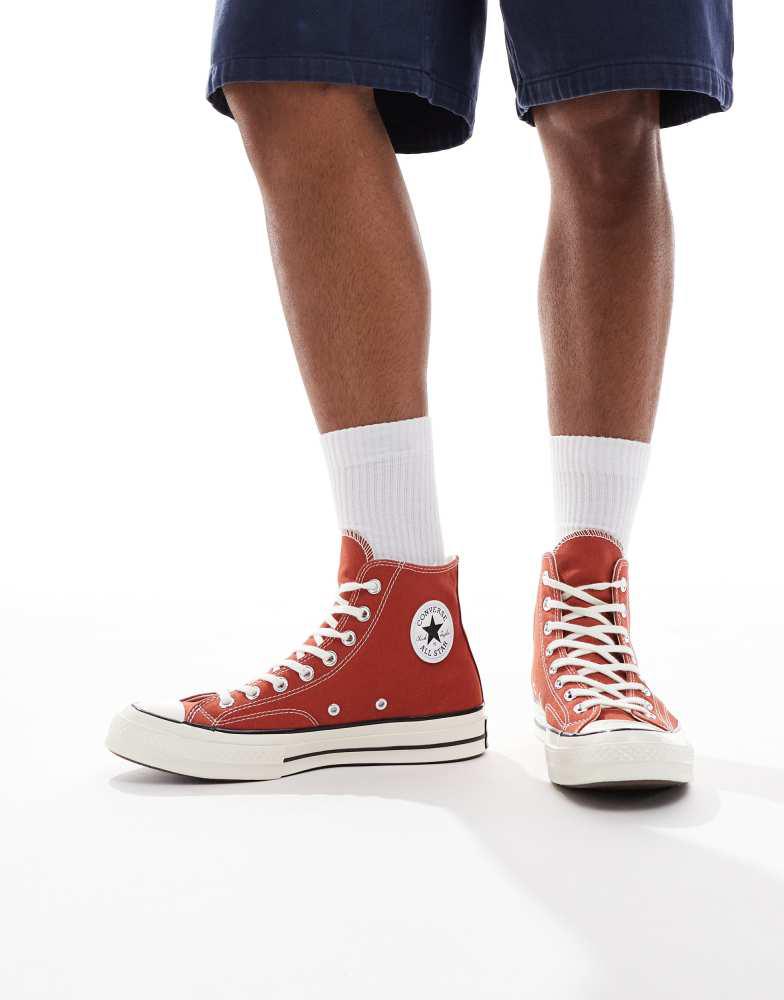 Converse Converse Chuck 70s Hi trainers in orange