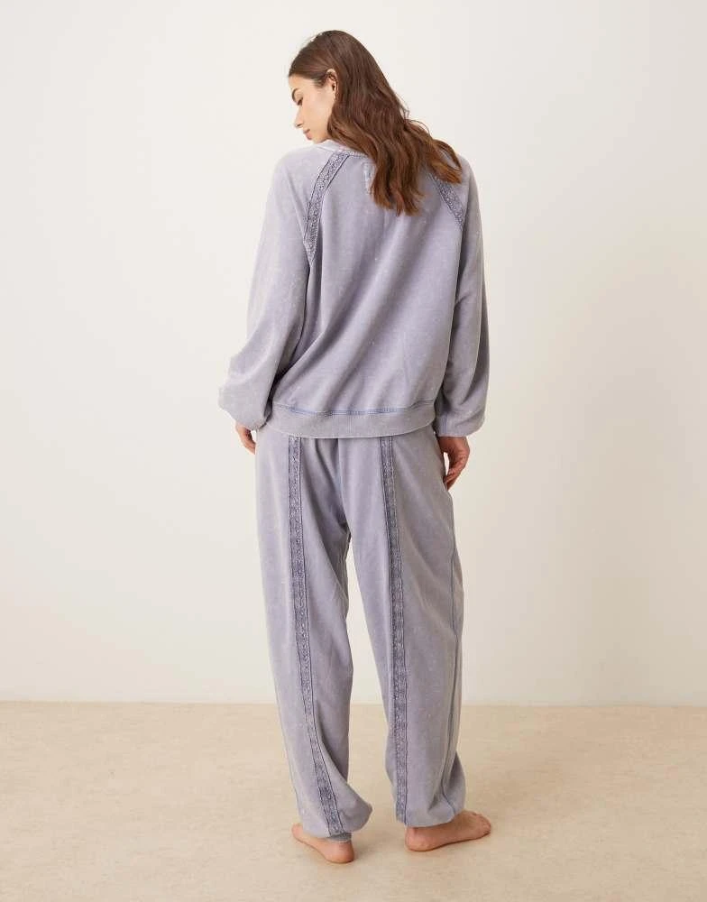 Free People Free People couch club pyjama set in early night combo 2