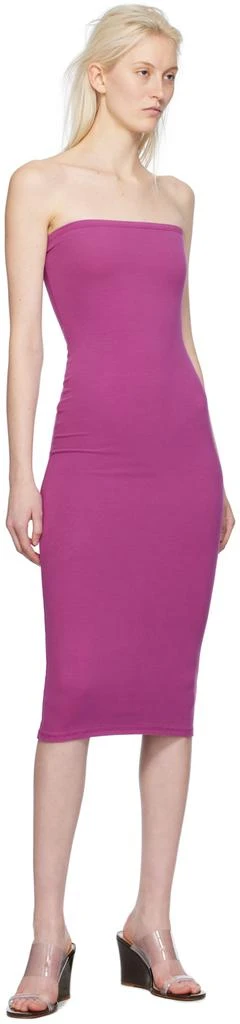 Gil Rodriguez Pink 'The Tube' Midi Dress 4